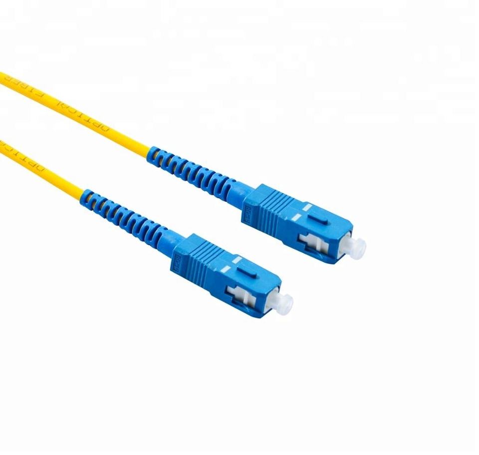 Simplex Duplex G652D SC LC FC ST Connector Jumper SM UPC PC APC 3m Fiber Optic Patch Cord for CATV Network